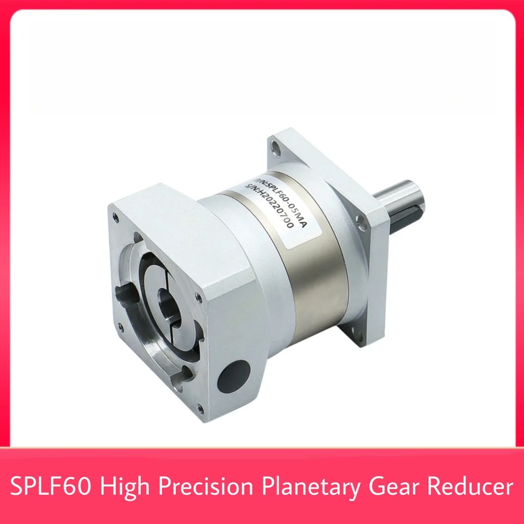 Nema23 Stepper - SPLF60 Planetary Gearbox Reducer Presisi Tinggi