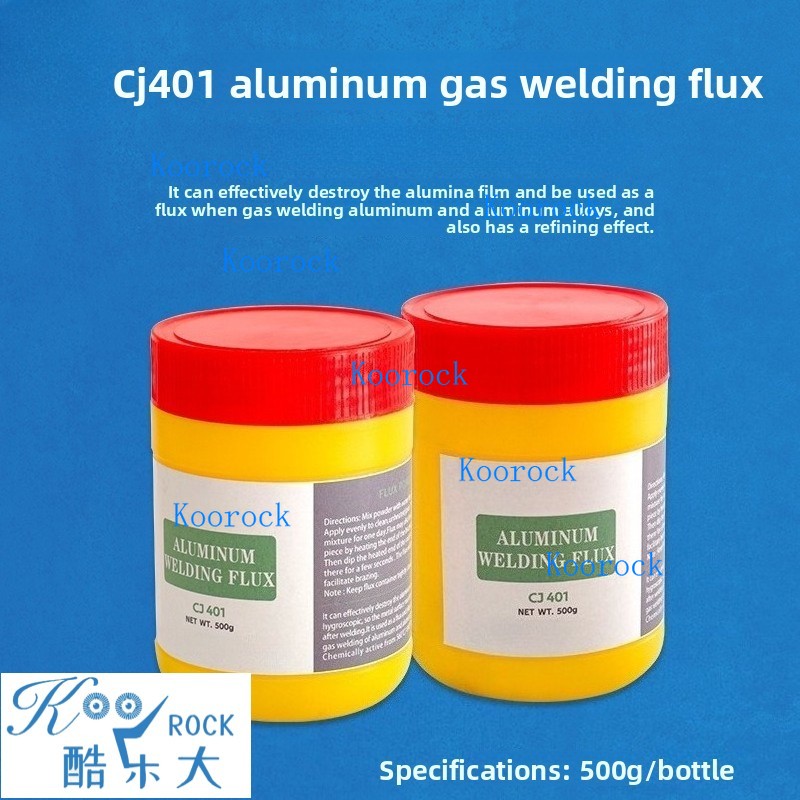Aluminium Extrusion - Fluks Brazing Aluminium QJ401, Bubuk Solder