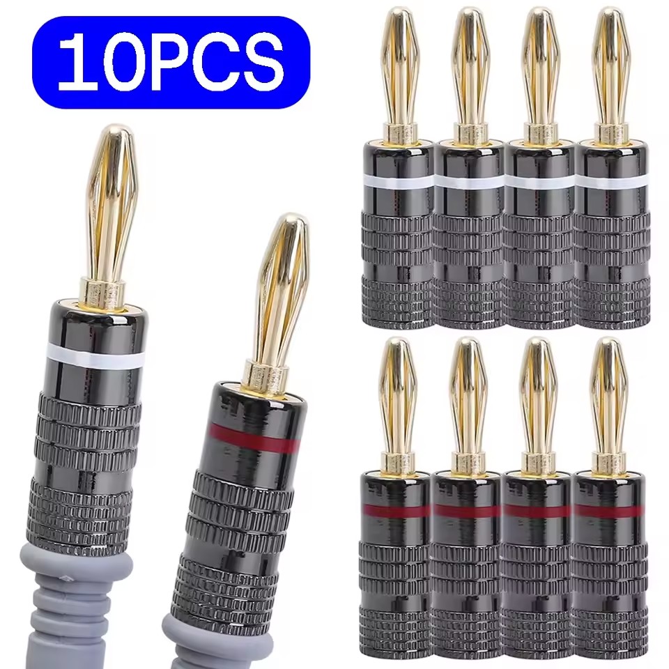 Coupling 8Mm - 1-10 buah Konektor Banana Tanpa Solder