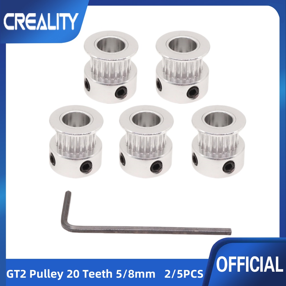 Gt2 Pulley - 2/5 buah GT2 katrol 20 gigi