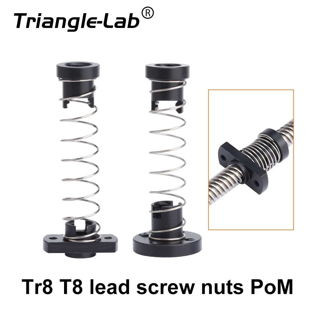Lead Screw 8Mm - Trianglelab Tr8 T8 Mur Sekrup POM