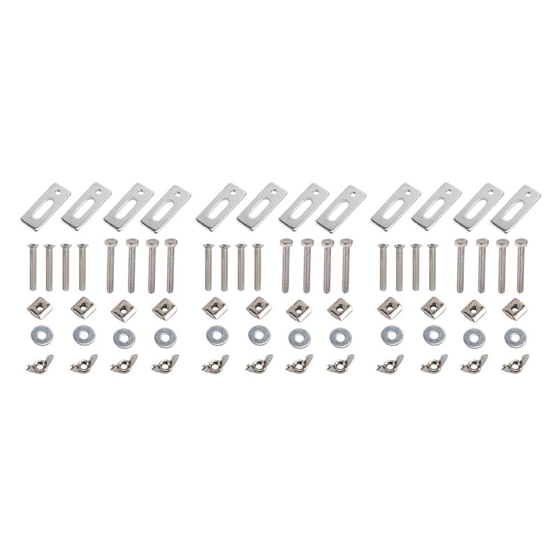 3018 Cnc - 12 Paket Klem T-Track, Kit Klem