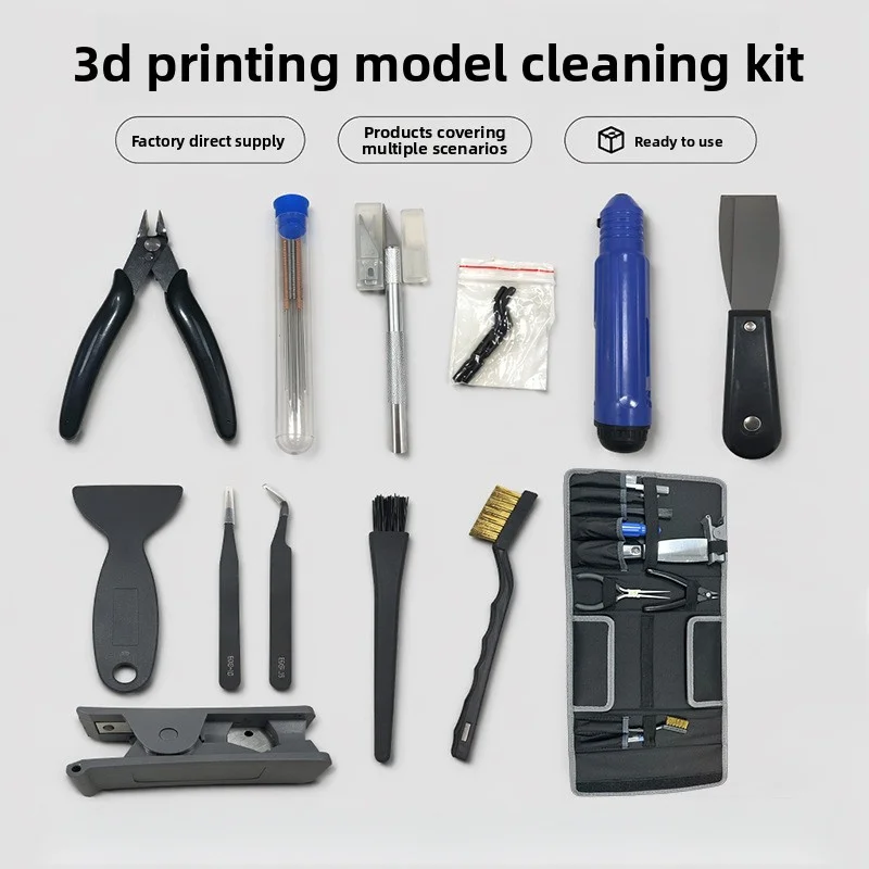 Drill Bit Set - Set Alat Pembersih Model Printer 3D,