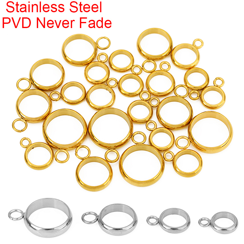 Coupling 8Mm - 20 pcs Liontin Kalung Baja Anti