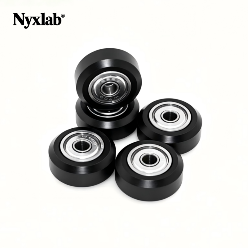 V Slot Wheel - Roda CNC POM dengan Bantalan 625zz,