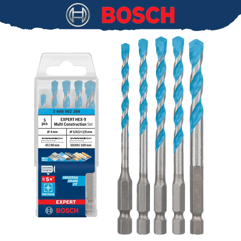 Drill Bit Set - BOSCH 2608902289 EXPERT HEX-9 Set Mata