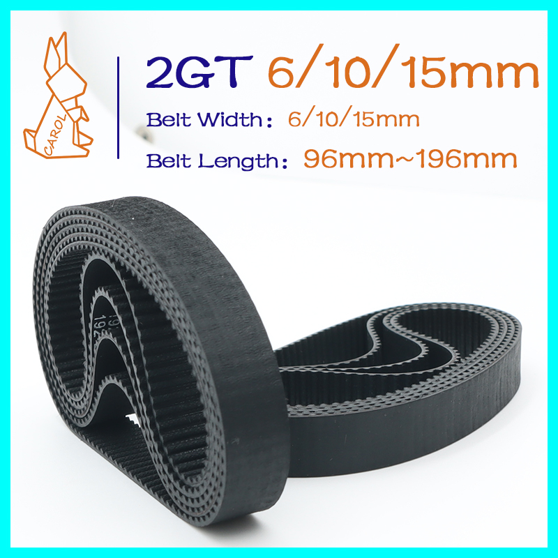 Gt2 Pulley - Sabuk 2GT lebar 6/10/15mm GT2 sabuk