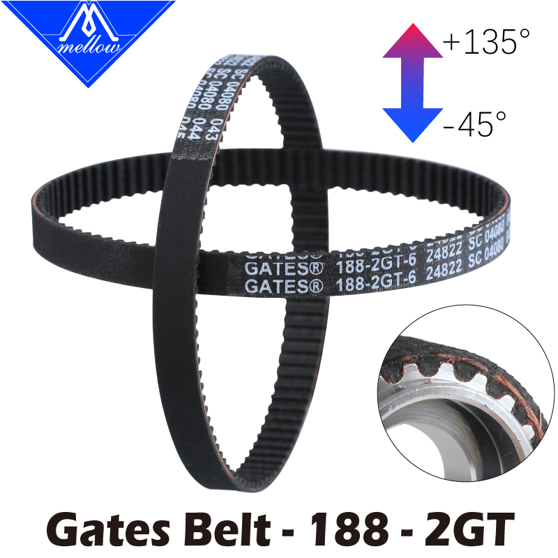 Gt2 Belt - Lembut Tahan Suhu Tinggi Voron 2.4