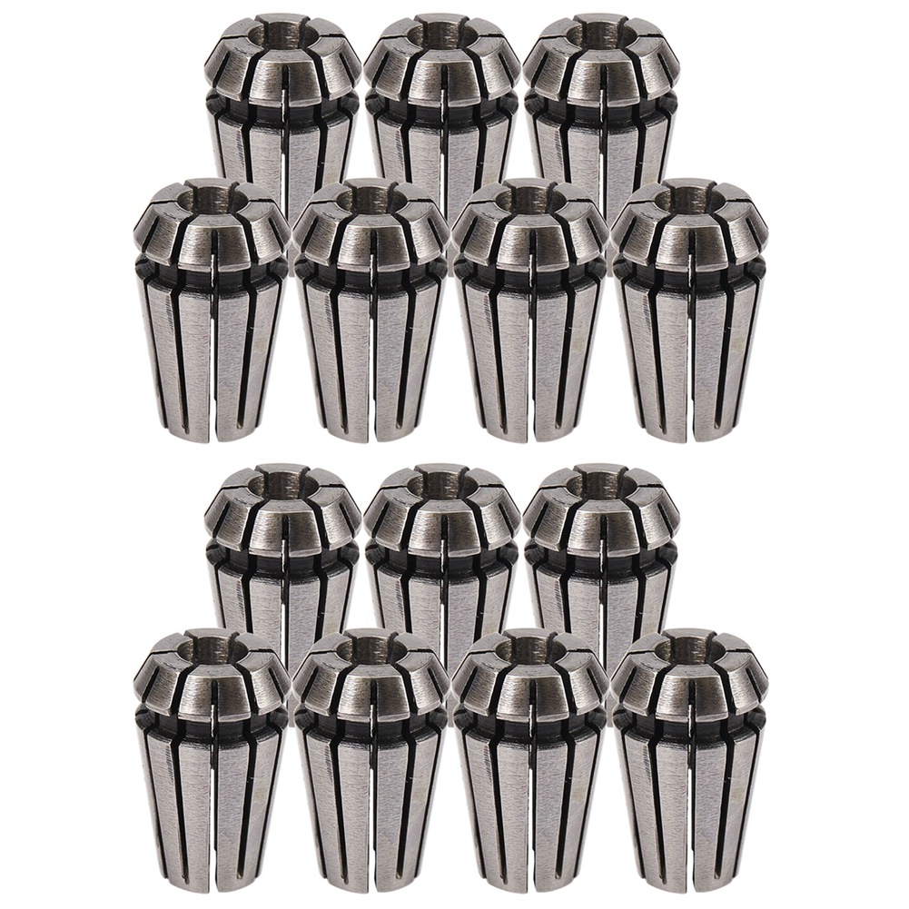 Cnc Bits - ABVT-14Pcs 1-7Mm ER11 Collet Chuck Tool