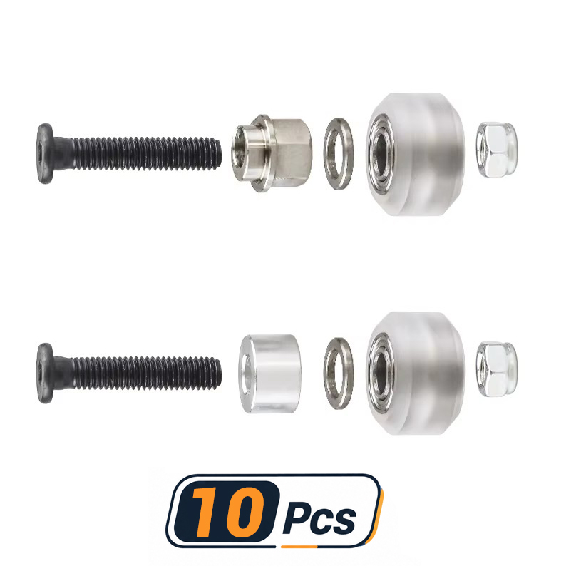 V Slot Wheel - 10 Buah Kit Roda V Mini