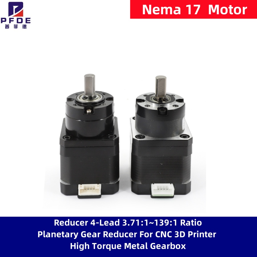 Stepper Motor Nema17 - Reduser Motor Stepper Nema 17 BARU
