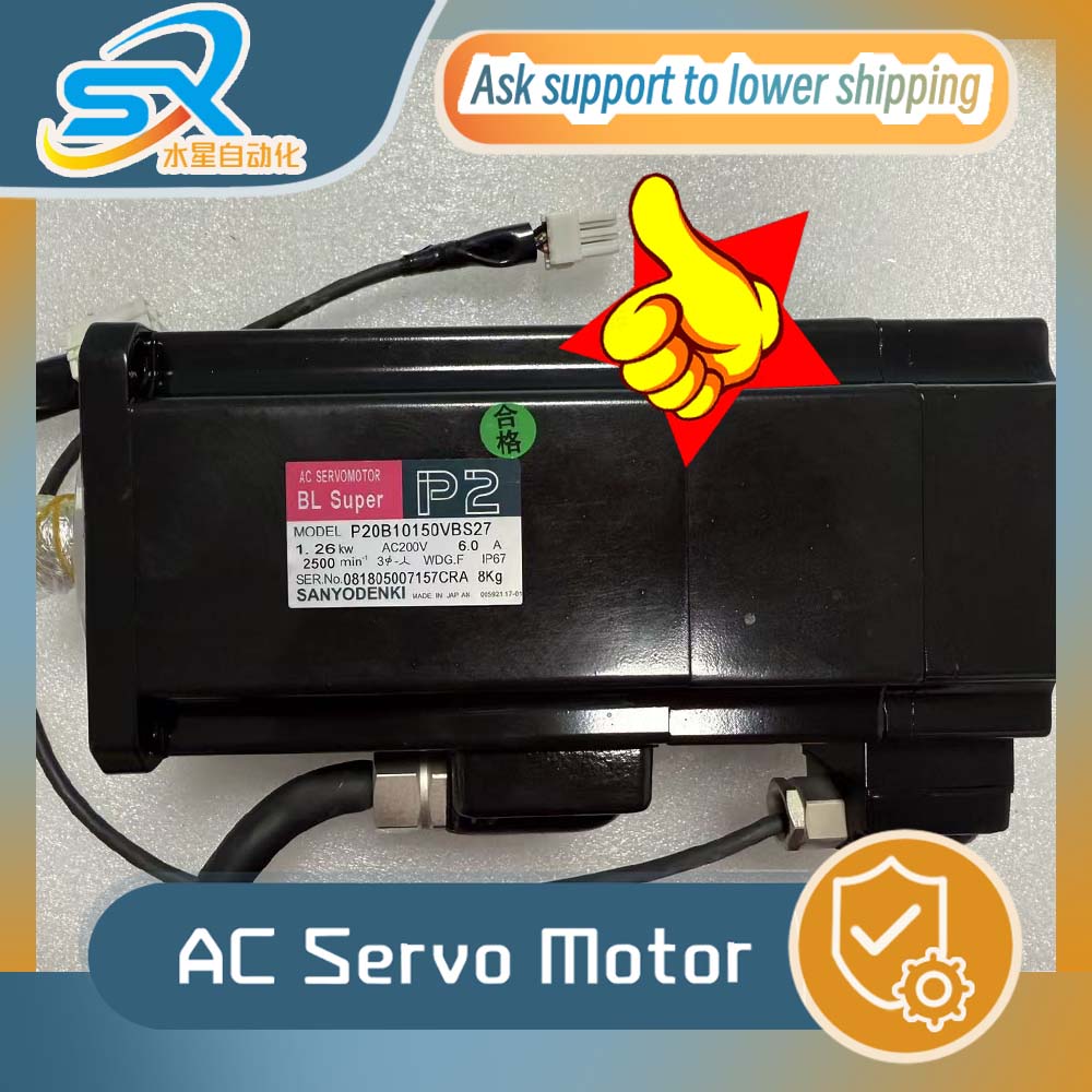 Servo Motor - 100% Teruji OK SANYO DENKI P20B10150VBS27