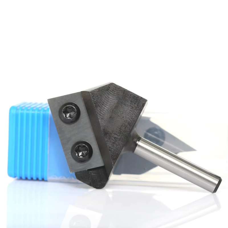 Cnc Bits - Mata Router V-Groove 90 Derajat dengan