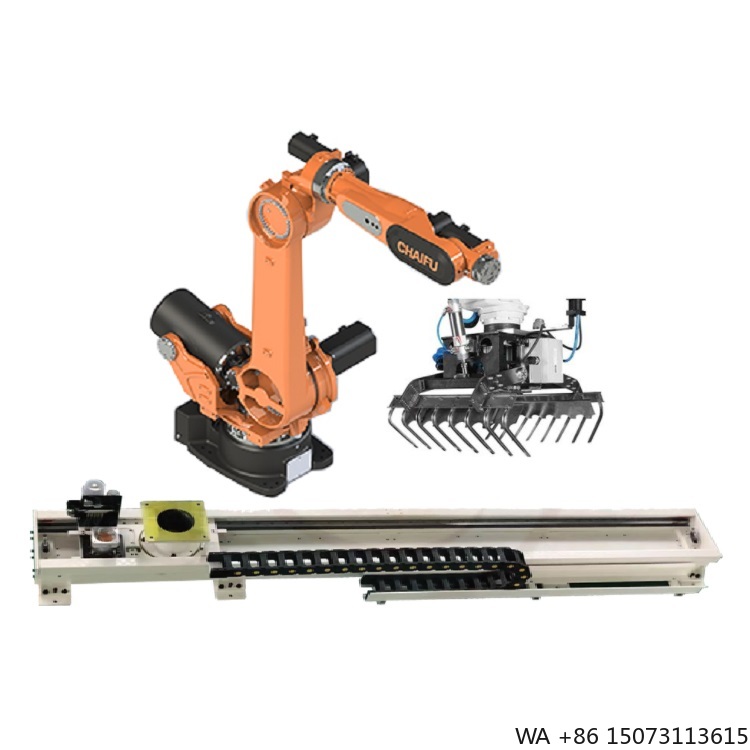 Linear Rail - Lengan Robot Industri 6-Axis dengan Gripper