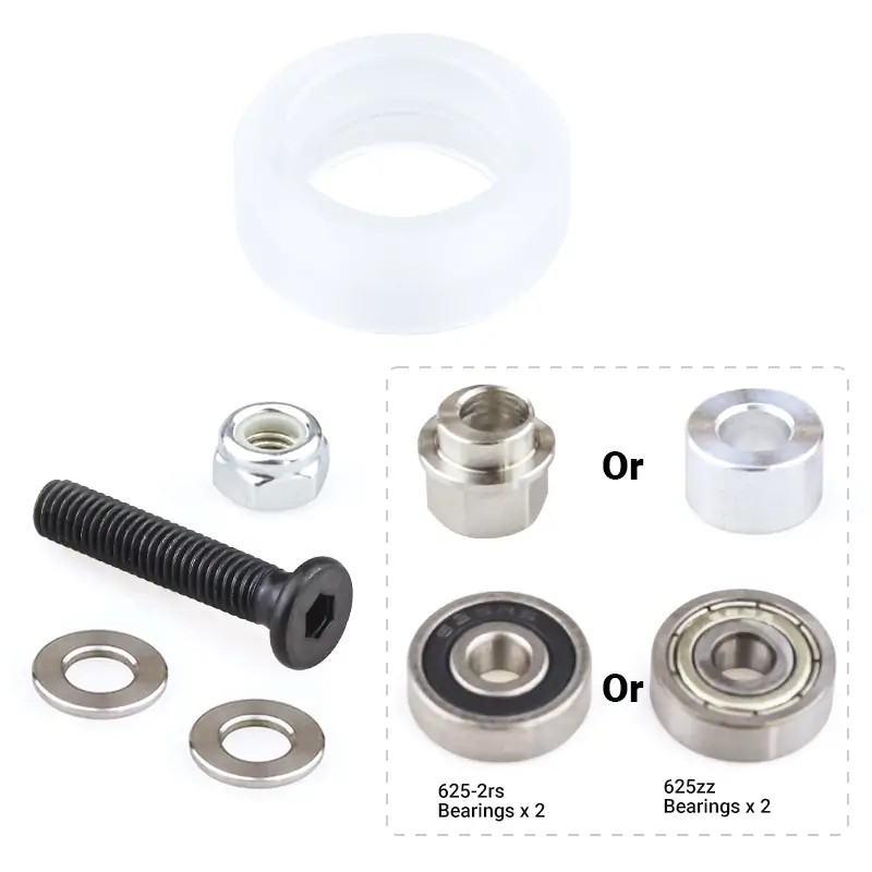 V Slot Wheel - 10Set Kit Roda V Solid Xtreme