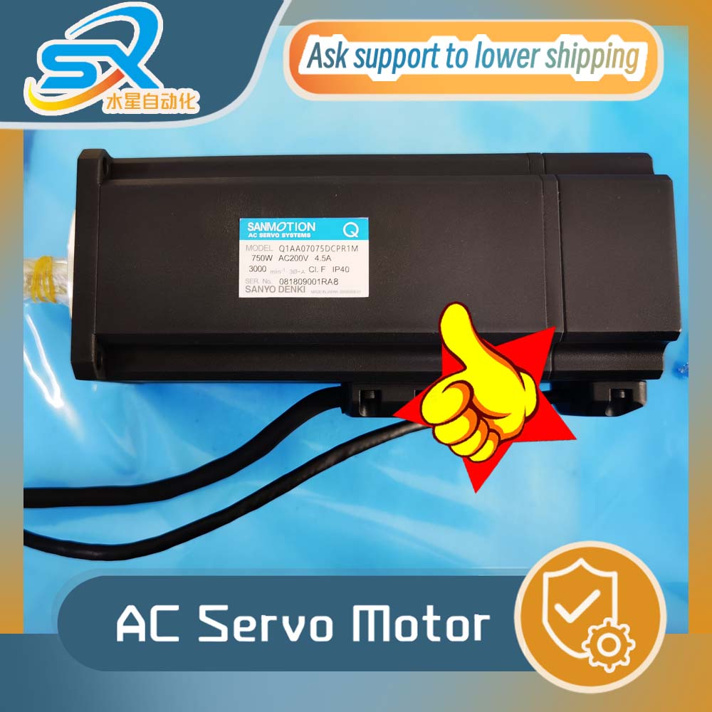 Servo Motor - Q1AA07075DCPR1M Motor Servo AC Untuk Robotik