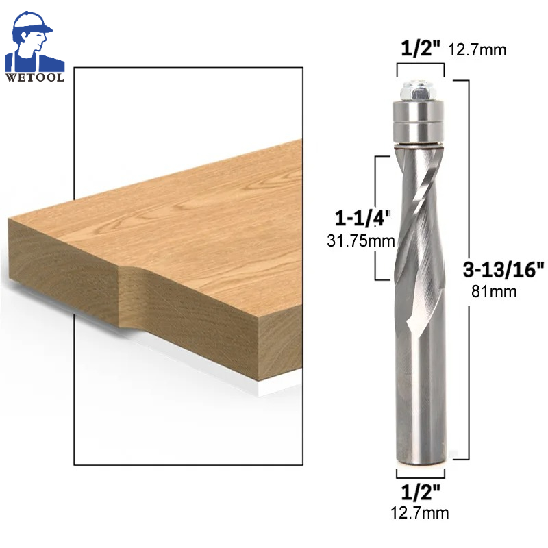 Mata Router Spiral Karbida Pad - Cnc Bits ulasan dan harga