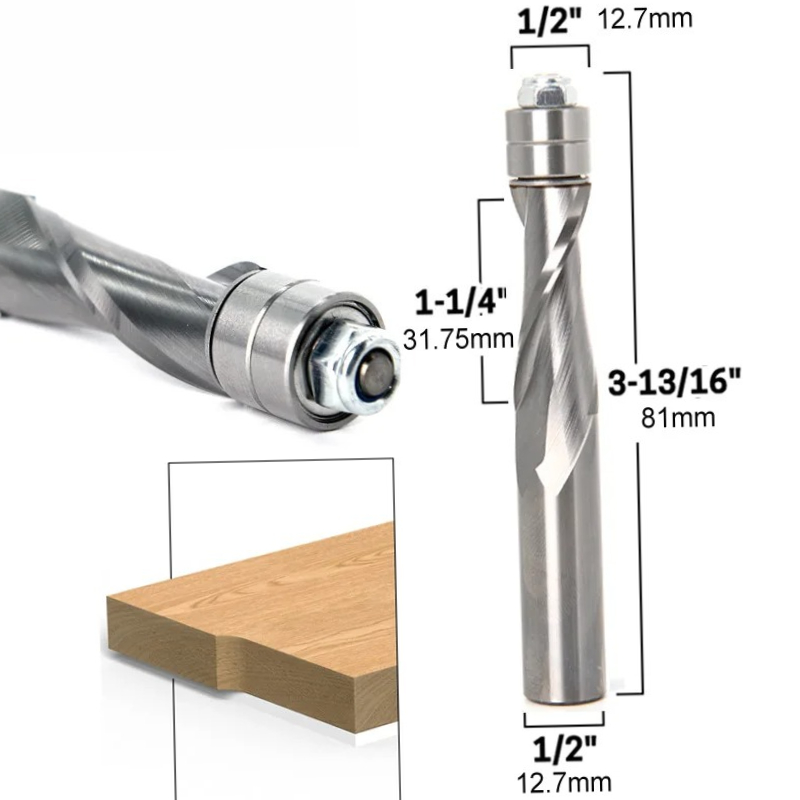 Mata Router Spiral Karbida Pad - Cnc Bits ulasan dan harga