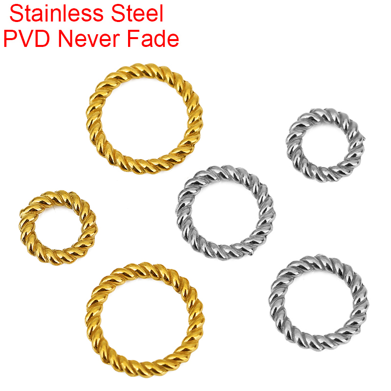 10 pcs Cincin Lipat Baja Anti  - Coupling 8Mm ulasan dan harga