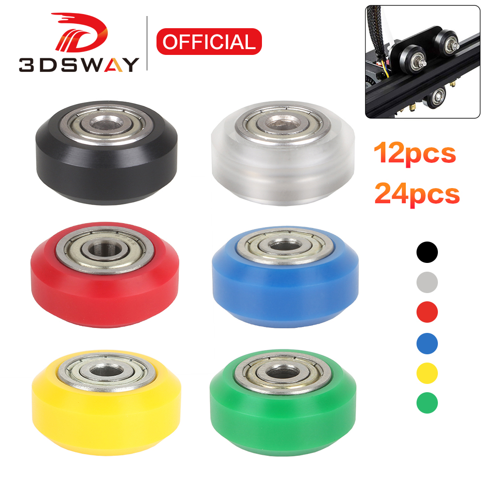 3DSWAY 12/24 buah roda katrol  - V Slot Wheel ulasan dan harga