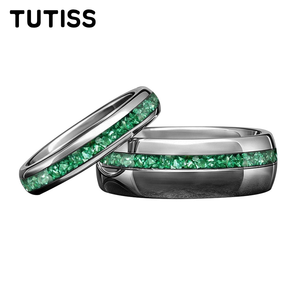 Cincin Pernikahan Tungsten Ema - Coupling 8Mm ulasan dan harga