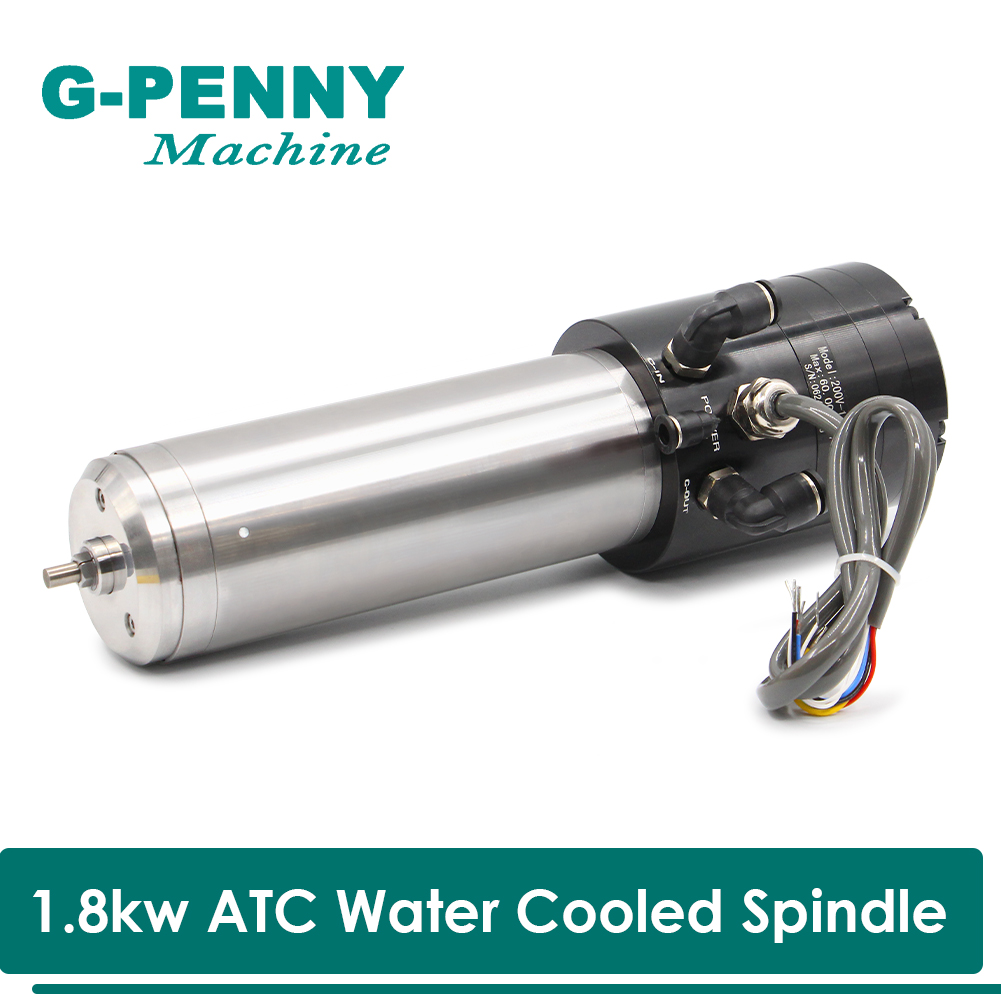 Poros Berpendingin Air 1,8kw 2 - Water Cooled Spindle ulasan dan harga