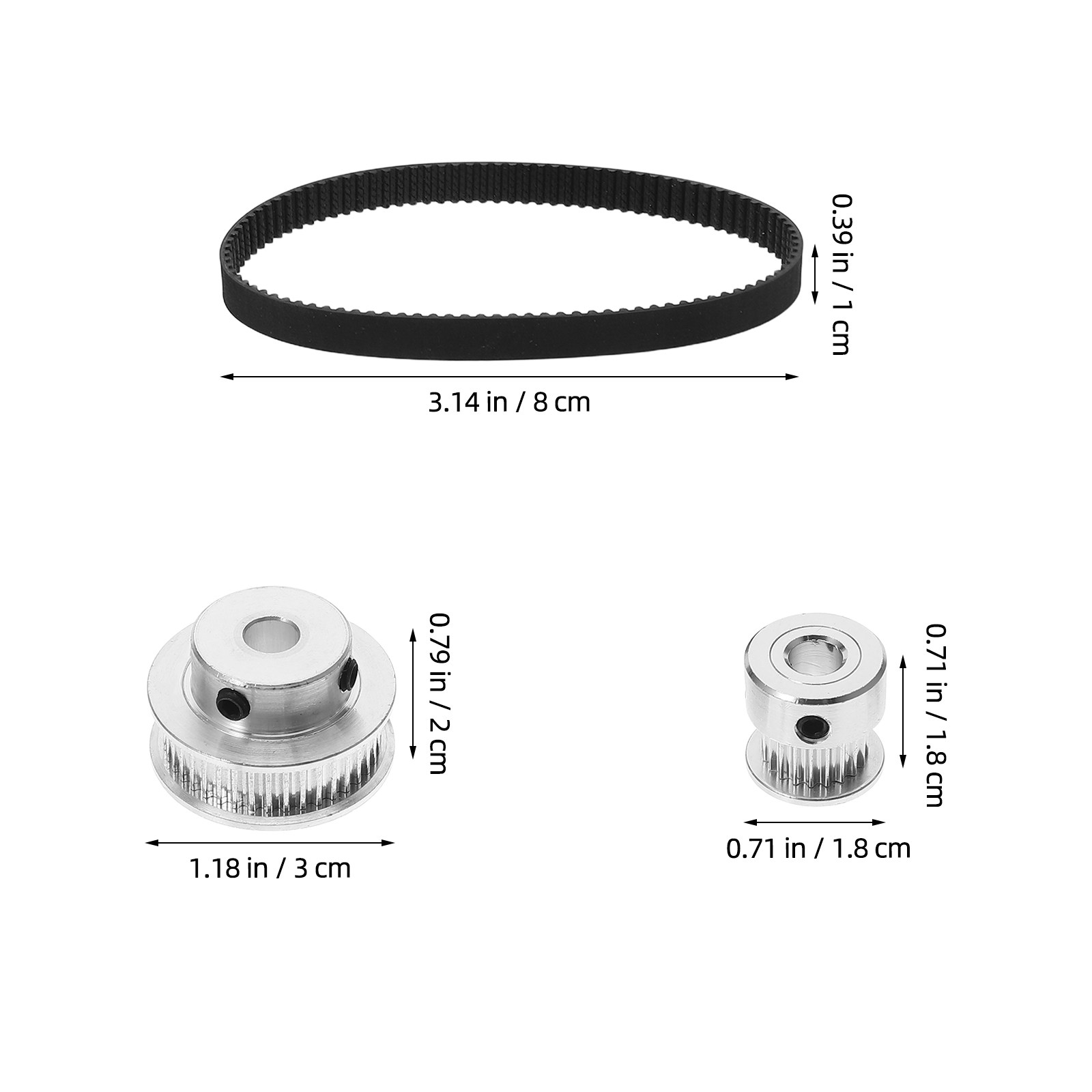 Set Pulley Sabuk Pengatur Wakt - Gt2 Pulley ulasan dan harga