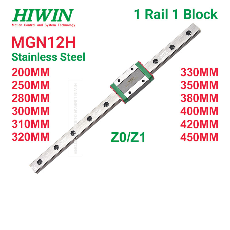 HIWIN MGN12H Z1 Z0 HIWIN MGN12 - Lm8Uu Bearing ulasan dan harga