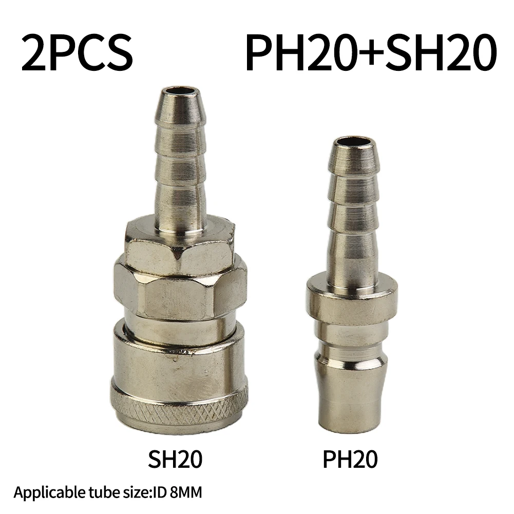 2 Buah Fitting Selang Saluran  - Coupling 8Mm ulasan dan harga