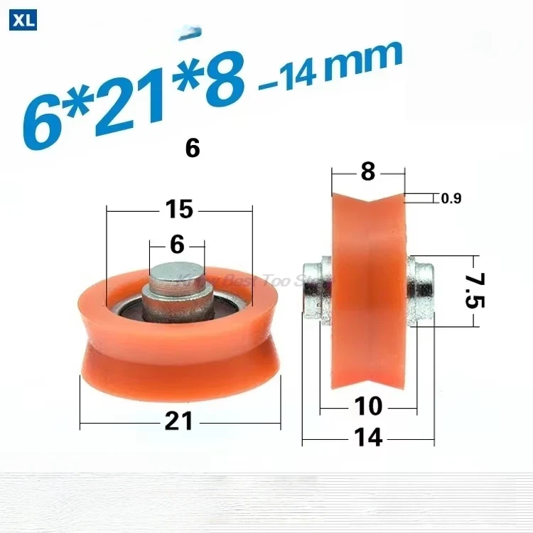 5 Buah Roda Plastik POM Polyox - V Slot Wheel ulasan dan harga
