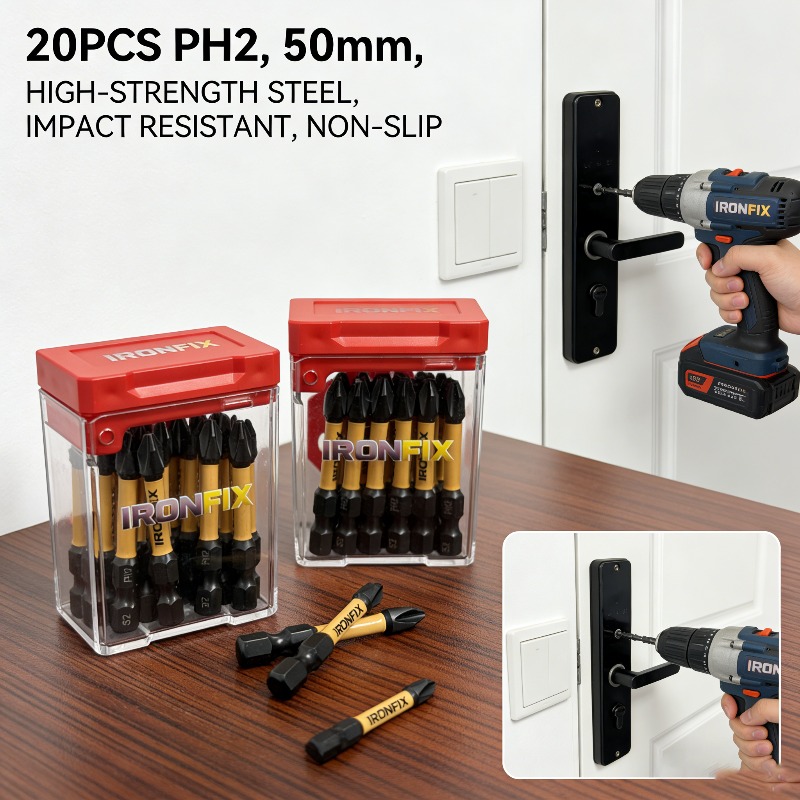 20 buah mata obeng PH2 yang ta - Drill Bit Set ulasan dan harga