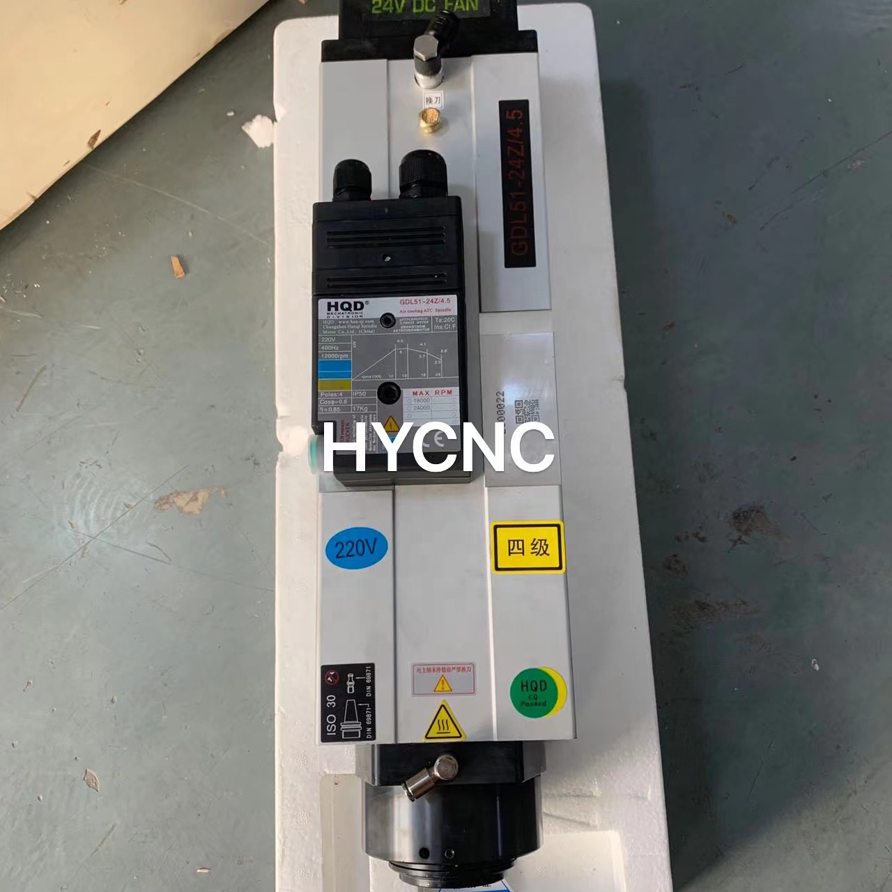 Motor Spindle ATC ISO30 4.5 kW - Spindle Motor ulasan dan harga