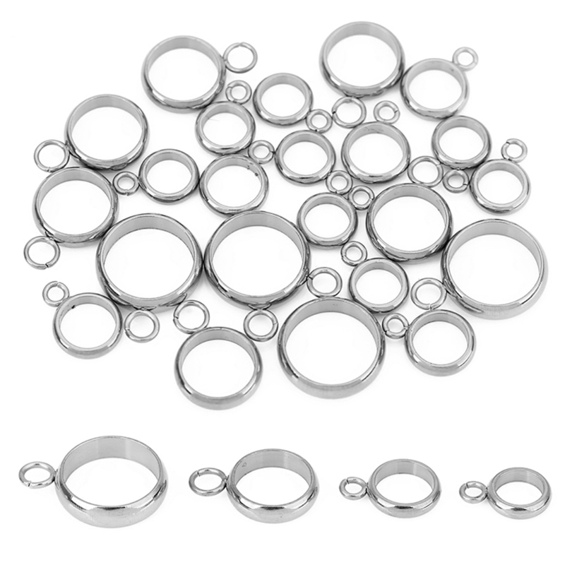 20 pcs Liontin Kalung Baja Ant - Coupling 8Mm ulasan dan harga