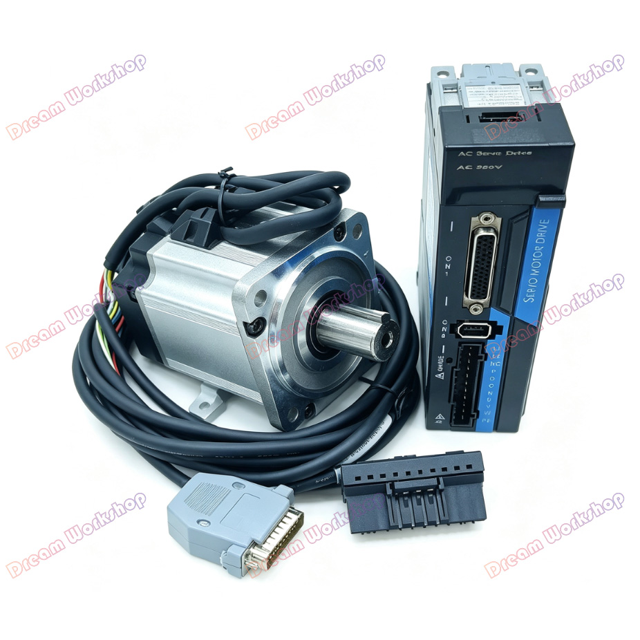 Set Motor Servo CNC 40/60/80 A - Cnc Bits ulasan dan harga