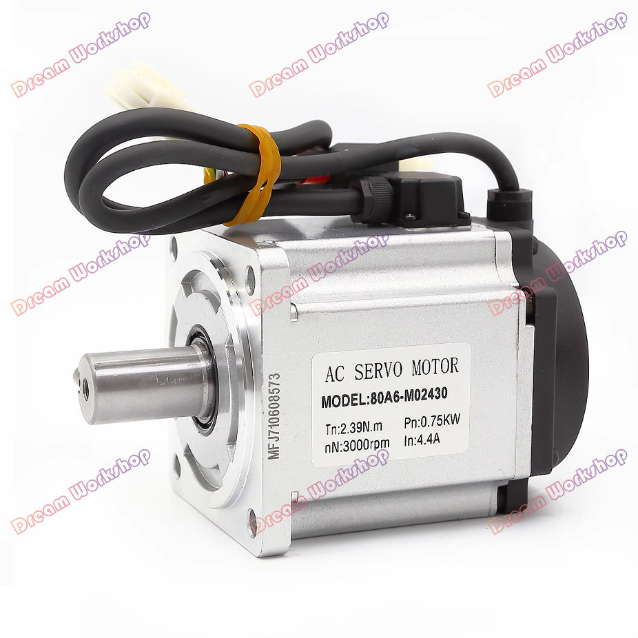 Set Motor Servo CNC 40/60/80 A - Cnc Bits ulasan dan harga
