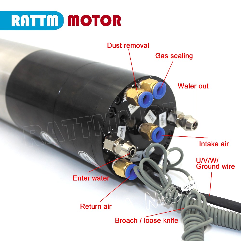 1.8KW 2.2KW ISO20 Mesin Bubut  - Water Cooled Spindle ulasan dan harga