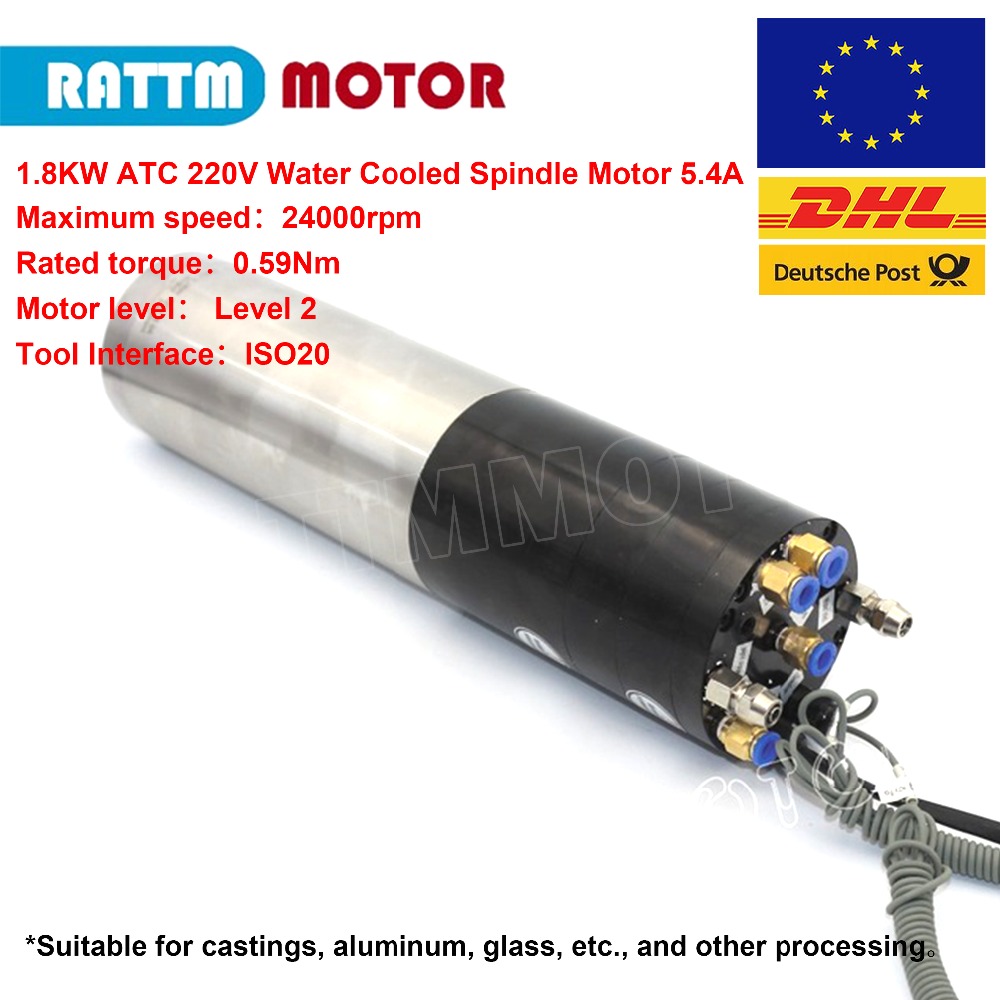1.8KW 2.2KW ISO20 Mesin Bubut  - Water Cooled Spindle ulasan dan harga