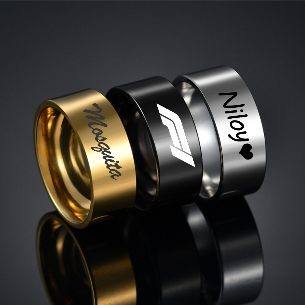 Cincin Punk 8mm dengan Ukiran  - Coupling 8Mm ulasan dan harga