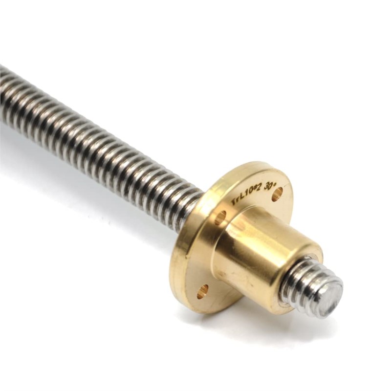 304 baja tahan karat T10 10mm  - Lead Screw 8Mm ulasan dan harga