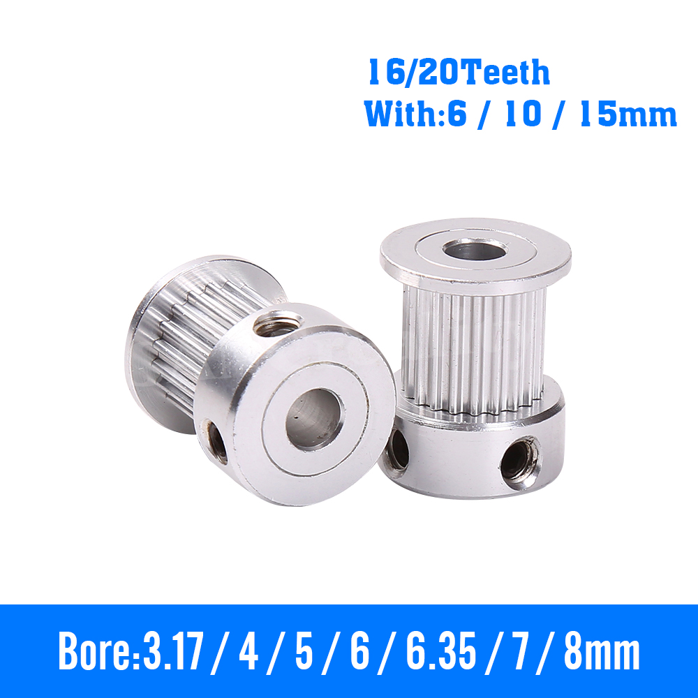 16 T/20 T GT2 3D Printer bagia - Gt2 Pulley ulasan dan harga