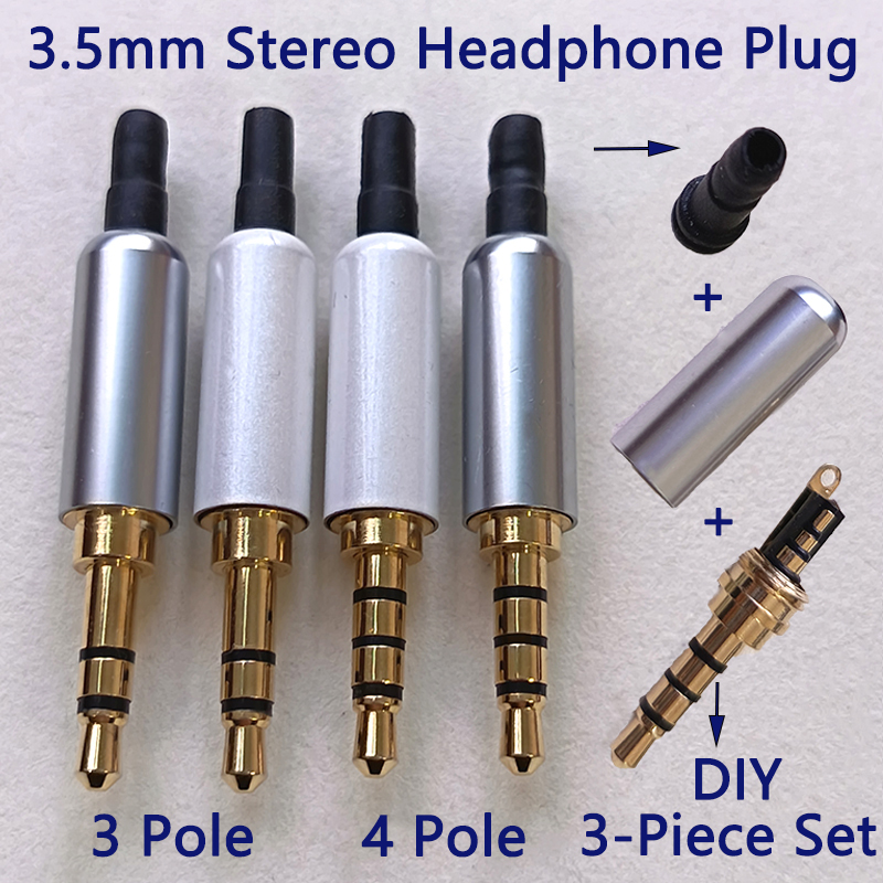 1/3/5 Set Konektor Headphone S - Coupling 8Mm ulasan dan harga