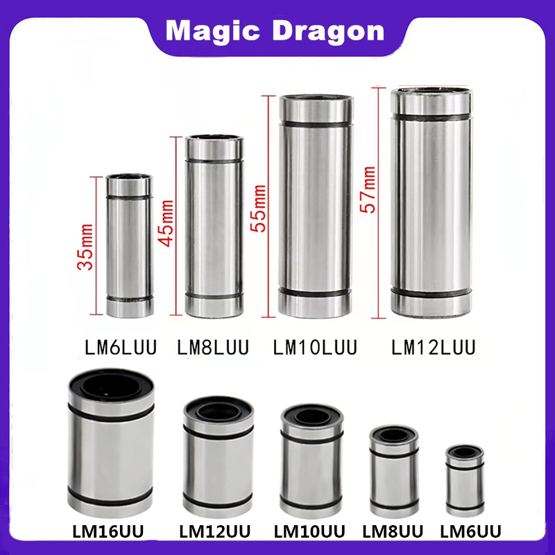 4/10Pc LM3UU LM4UU LM5UU LM6UU - Lm8Uu Bearing ulasan dan harga