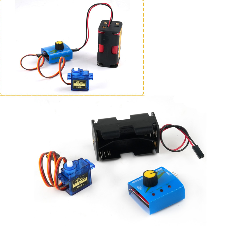 Penguji Servo Digital 3CH RC C - Servo 9G ulasan dan harga