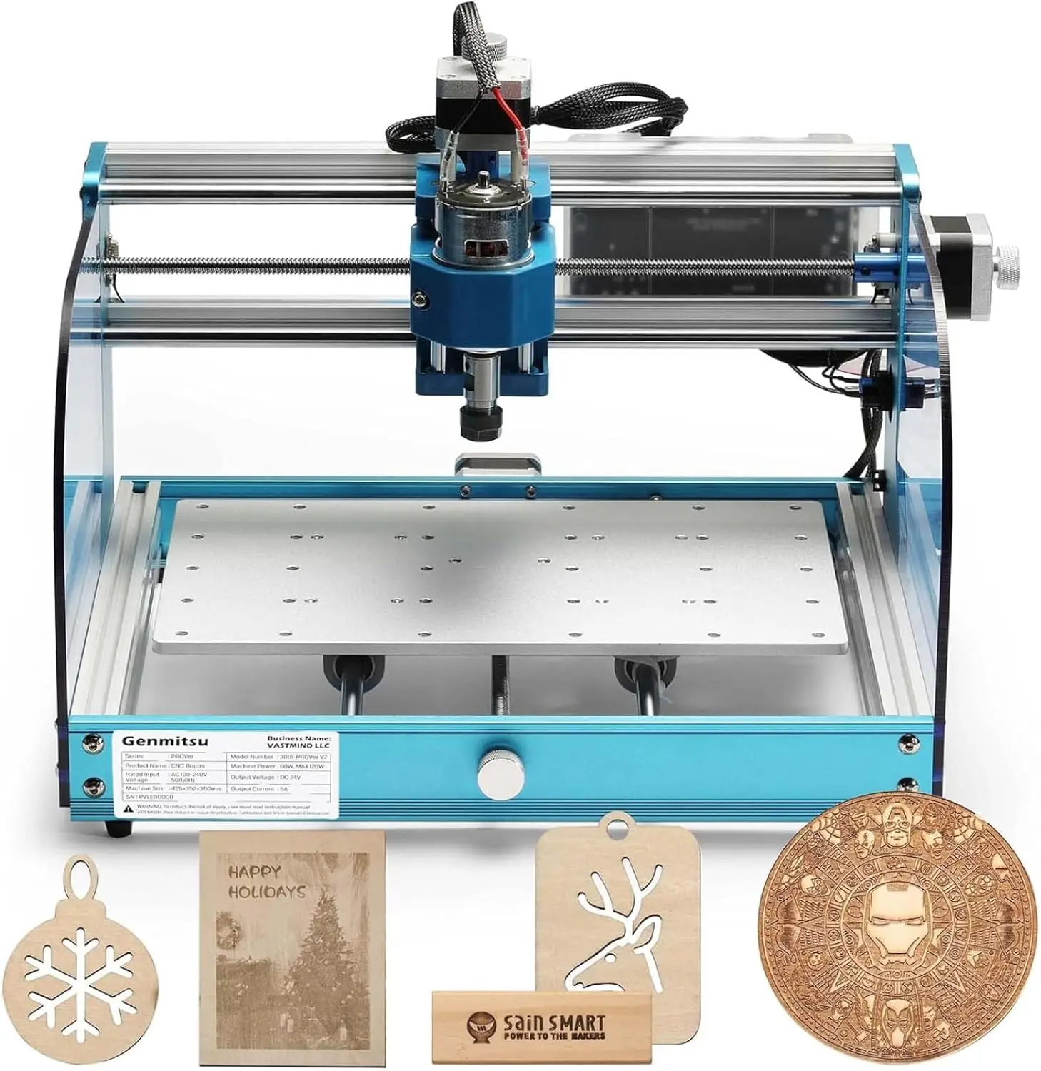 Mesin Penggiling CNC Genmitsu, - 3018 Aluminium Cnc ulasan dan harga