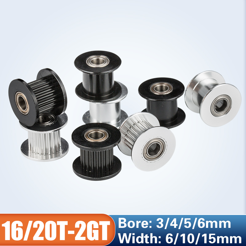 GT2 Idler Timing Pulley 16-Gig - Gt2 Pulley ulasan dan harga