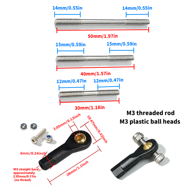 Set termasuk 2 kepala bola pla - Ball Screw ulasan dan harga