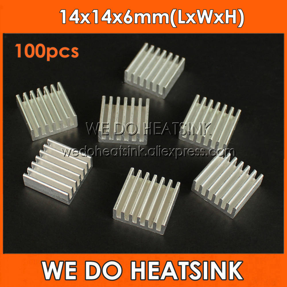 Kami Heatsink 100 Pcs 14X14X6  - Aluminium Extrusion ulasan dan harga