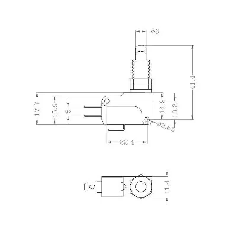 5 Buah V-16-1CQ Limit Micro Fr - Limit Switch ulasan dan harga