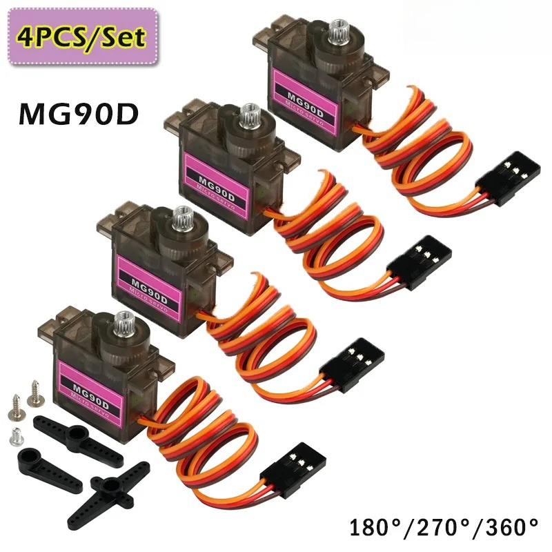 4CPS/Set 9G MG90D Motor Servo  - Servo 9G ulasan dan harga