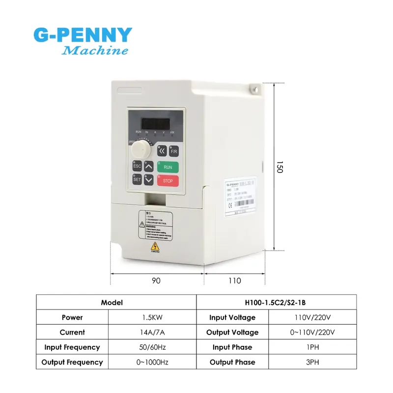 Kustomisasi G-PENNY 110v/220v  - Water Cooled Spindle ulasan dan harga